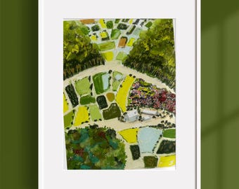 Original Pastel Art:  Spring from the Wings