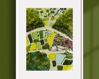 Original Pastel Art:  Spring from the Wings