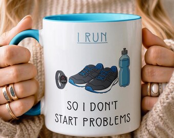 Funny Running Mug For Runner Funny Sports Lover Coffee Cup For Run Lover Mug Sports Gift Funny Birthday Gift For Mom Cheap Gifts For Fit Mom