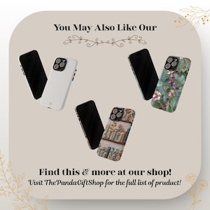Wildflower Mosaic Stained Glass MagSafe Phone Case Artful Wildflower Botanical Phone Case iPhone 17 16 15 14 Pro Samsung s26 s25 s24 s23 image 11