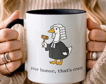 Goose Lawyer Mug Gift For Lawyer Funny Lawyer Gift Law School Graduation Gift Funny Silly Lawyer Gift Mug Funny Future Lawyer Gift