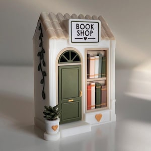 Cozy Book Shop Clicker - Stress Relief Fidget for Book Readers