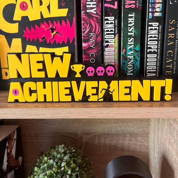 New Achievement Sign - Dungeon Crawler Carl
