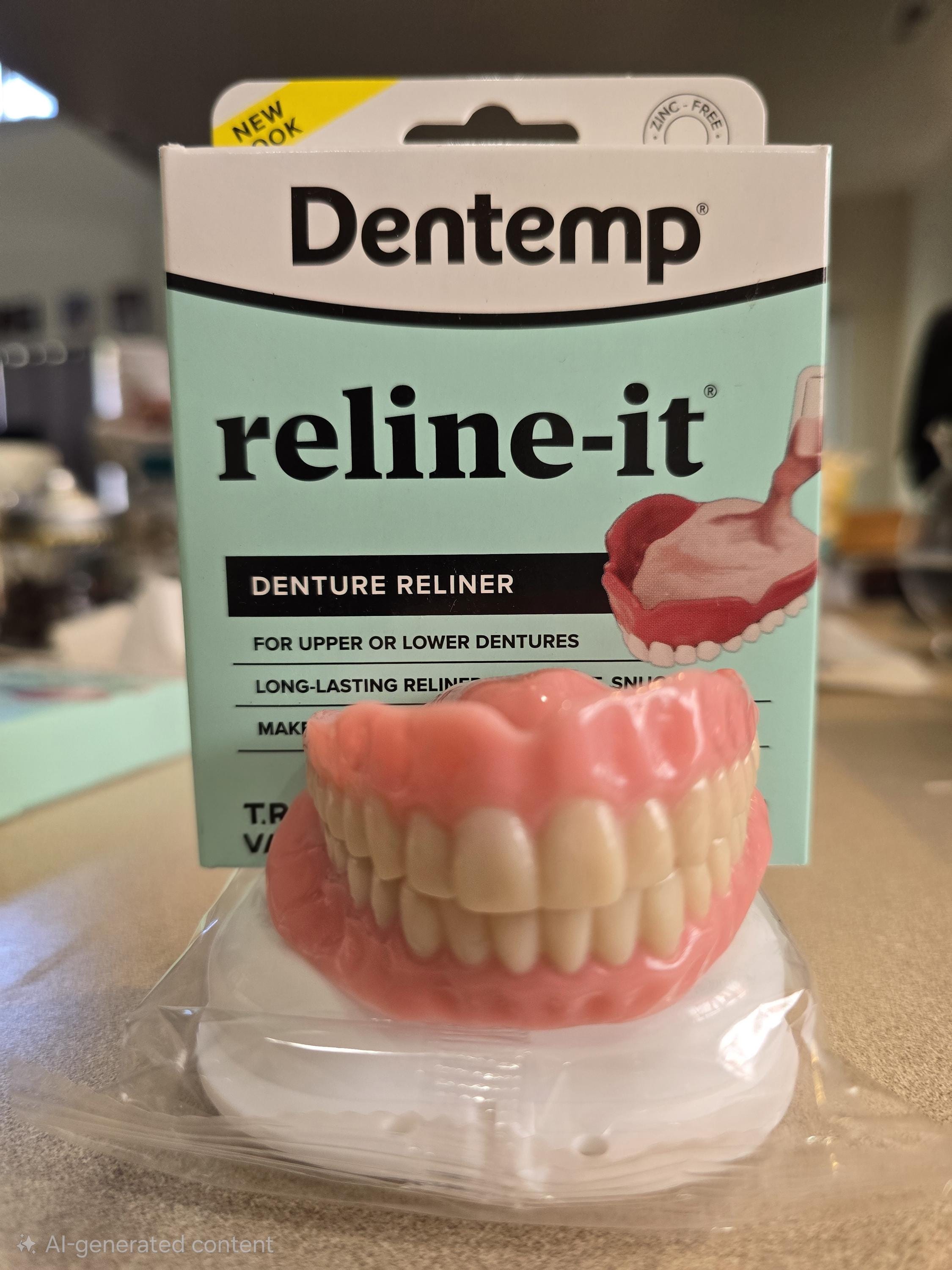 READY TO WEAR 3D Printed Dental Lab Precision Denture Reline Kit ...