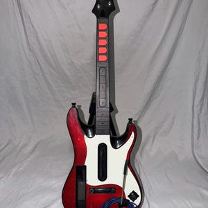 Modded Guitar Hero/Clone Hero Controller: Mechanical Switches, USB-C Wired Connection