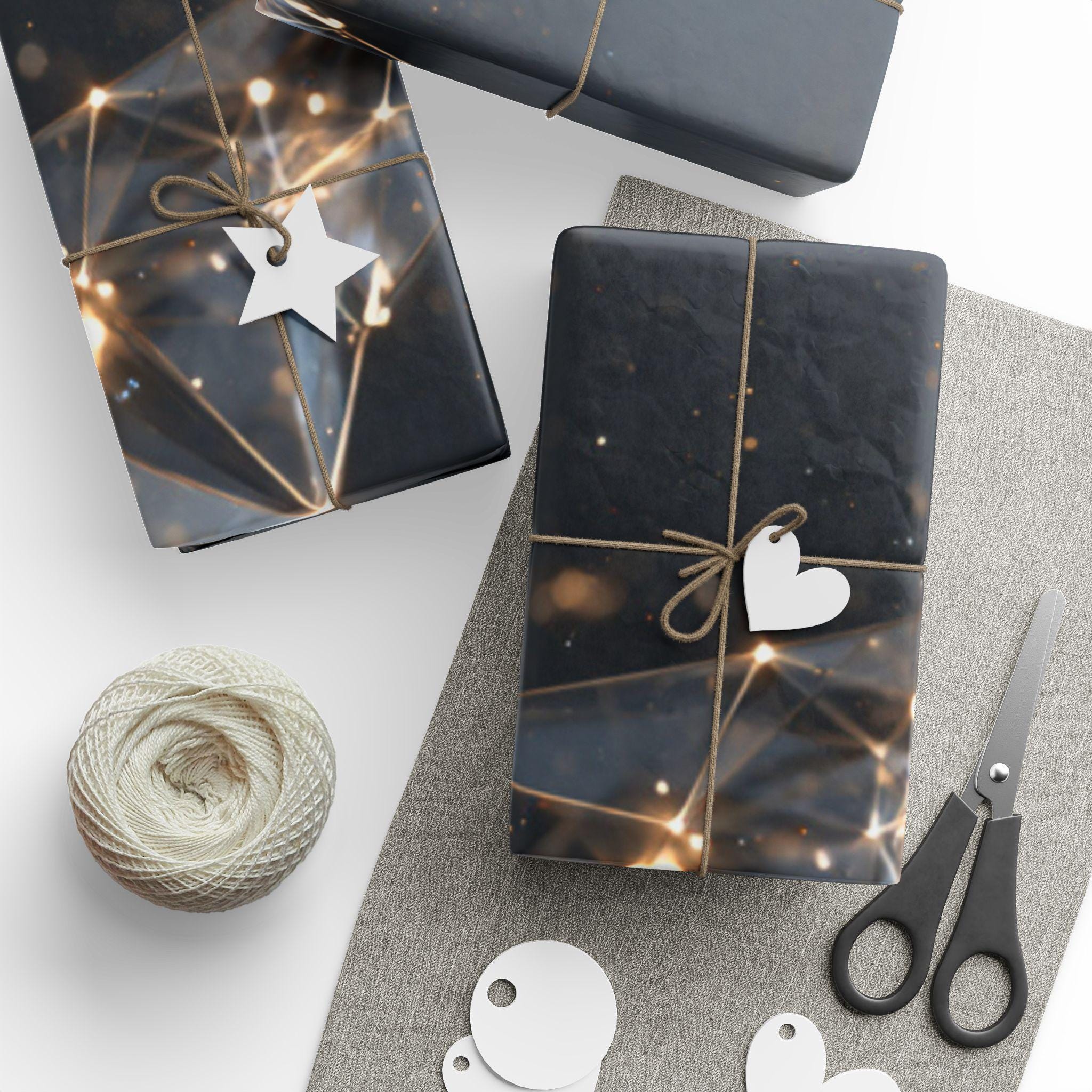 Polywrap Paper Aquarius Transparent Poly Wrapping Papers, Unique Gift Wrap, Christmas ...
