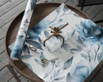 Inpakpapier bevroren bloesemsluier, unieke cadeauverpakking, inpakpapier voor kerstmis, inpakpapier, must-have voor de vakantie