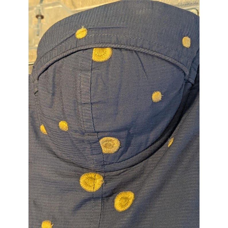 Floreat Anthropologie Damklänning Storlek 4 Axelbandslös Bustierklänning i bomull med fickor och broderi bild 13