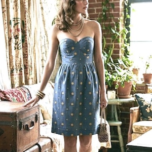 anthropologie floreat embroidered dress Anthropologie Floreat Finch and Thistle Bird Butterfly Embroidered Shift Dress 2