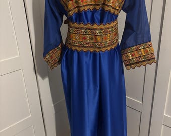 Traditional Algerian Kabyle Amazigh Dress