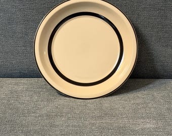 Vintage Berry Band Stone Ware 7.5” Salad Plate Made In Japan
