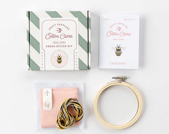 Bee Cross-Stitch Kit