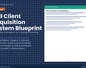 Full Client Acquisition System Blueprint for Recruiting Agencies — Complete BD Strategy Guide