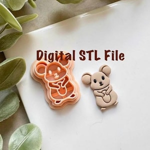 Mouse Clay Cutter | Animal STL File (Digital Download)