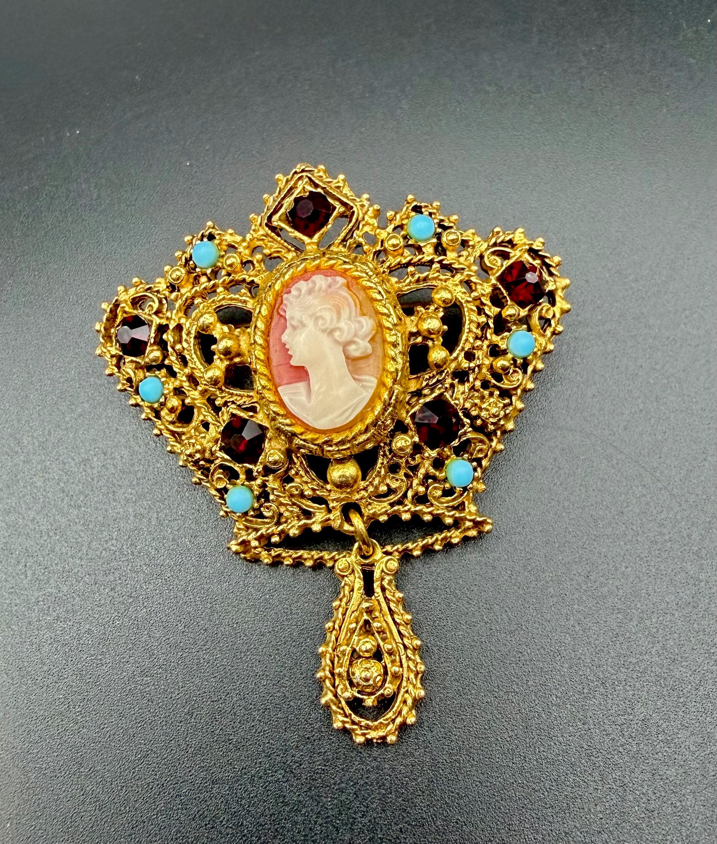 Florenza Brooch - Etsy