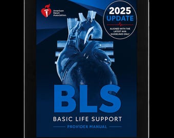 BLS AHA Provider Student Manual - 2025 | Instant Download