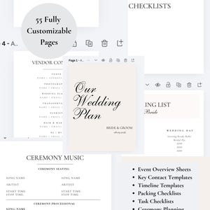 Digital Wedding Day Binder and Wedding Planner!