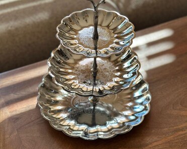ヴィンテージケーキスタンド ケーキスタンド - ビンテージ - Etsy 日本