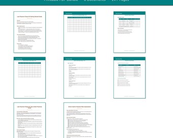 Late Payment Tracker PDF | Invoice Follow-Up System, Collections Scripts (Printable Bundle)