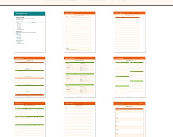 Meal Planning Grocery Budget System | Printable PDF Kit (Digital Download)