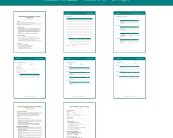 Nonprofit Board Governance Kit | Meeting Planner, Packet Organizer (Printable PDF)