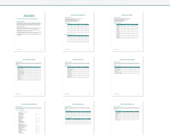 Power of Attorney Operations Manual - Printable POA Binder Kit with 10 PDF Templates