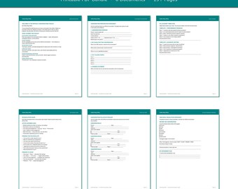 Difficult Conversations Guide Printable PDF Bundle Script Templates De-Escalation Techniques Emotional Regulation Worksheets