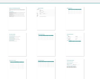 Family Roots Research System | Genealogy Organizer, Ancestor Tracker (Printable PDF)