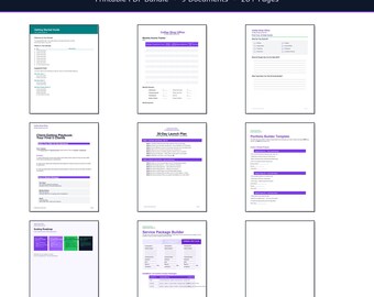 AI Side Hustle Launch Kit | Business Guide, Templates, Launch Plan (PDF Bundle)