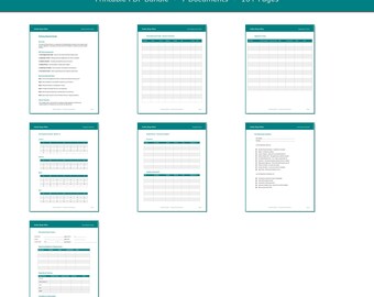 Grant Command Center | Printable PDF Bundle, Grant Finder, Deadline Calendar (Instant Download)