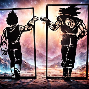 Dragon Ball Z Picture Frame - Etsy