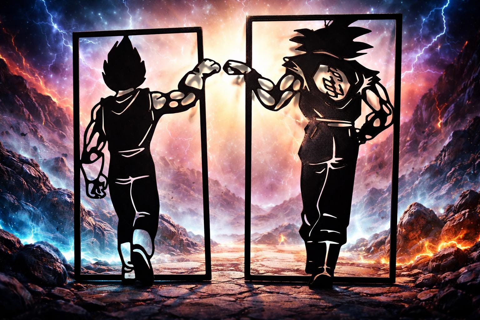 Dragon Ball Z Picture Frame - Etsy