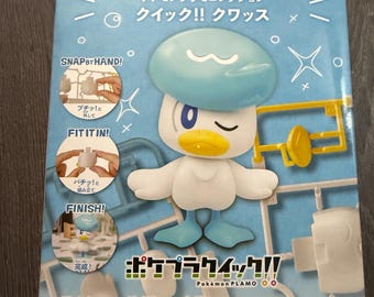 ¡Colección rápida de Pokémon Plamo! Kit de modelo Quaxly (Bandai, japonés)