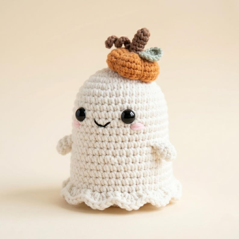 Crochet Pattern | Halloween Ghost Crochet PDF Tutorial Easy - Etsy