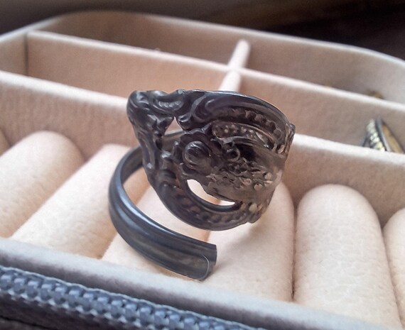 Vintage Silver Oneida Spoon Ring