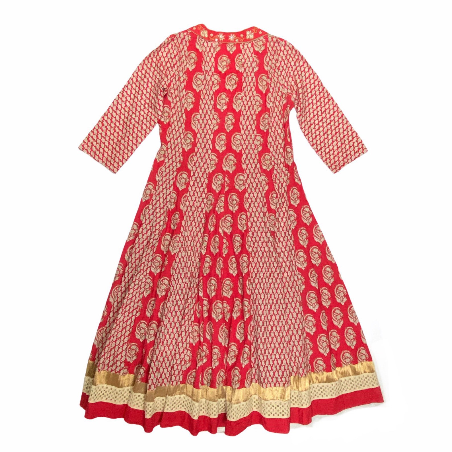 Vintage BIBA Dress MIdi Fit & Flare Red XS 2 Euro 34 Etsy