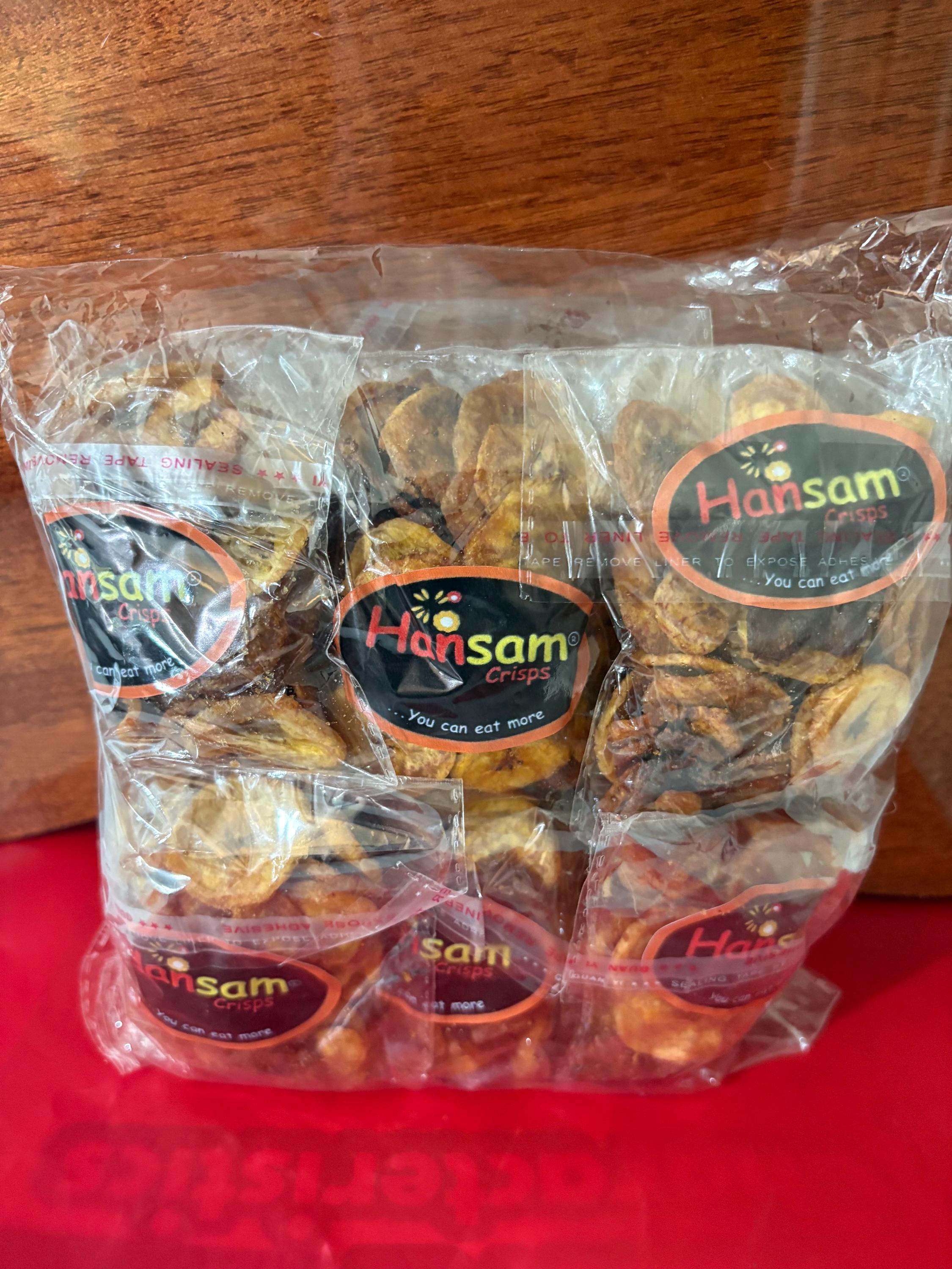Hansam Rasel 2 Hansam Crisps- Nigerian Ripe Plantain Chips (10 Pieces) - Etsy