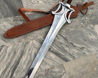 HeMan Power Sword Replica, Handmade Steel Fantasy Cosplay Display Sword
