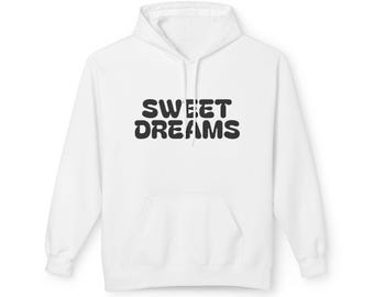 Sweet Dreams hoodie | Typography Sleepwear Pullover