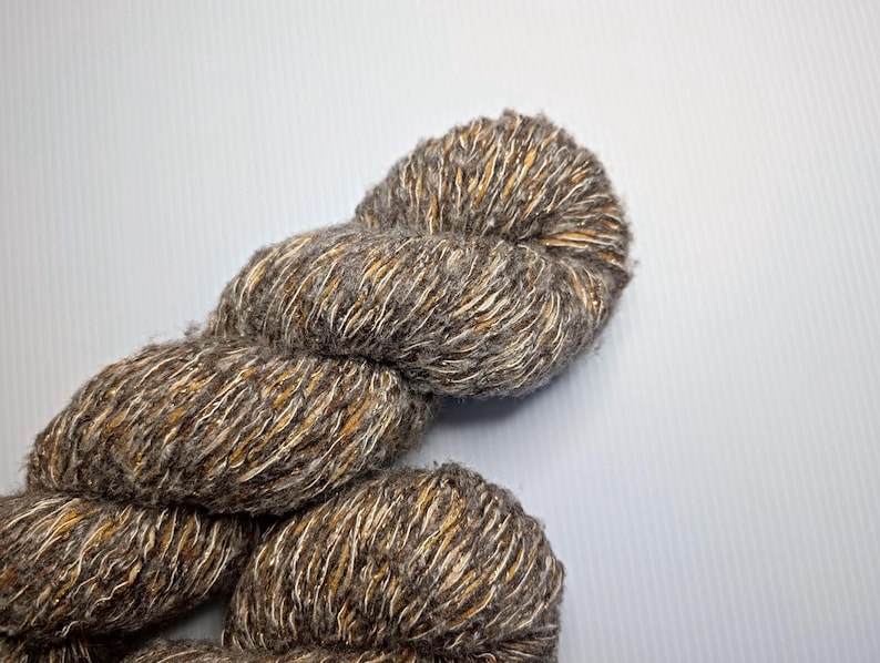 Sport/fine Weight Cotton Blend Reclaimed Yarn Lot - Glam Tweed, 750 ...