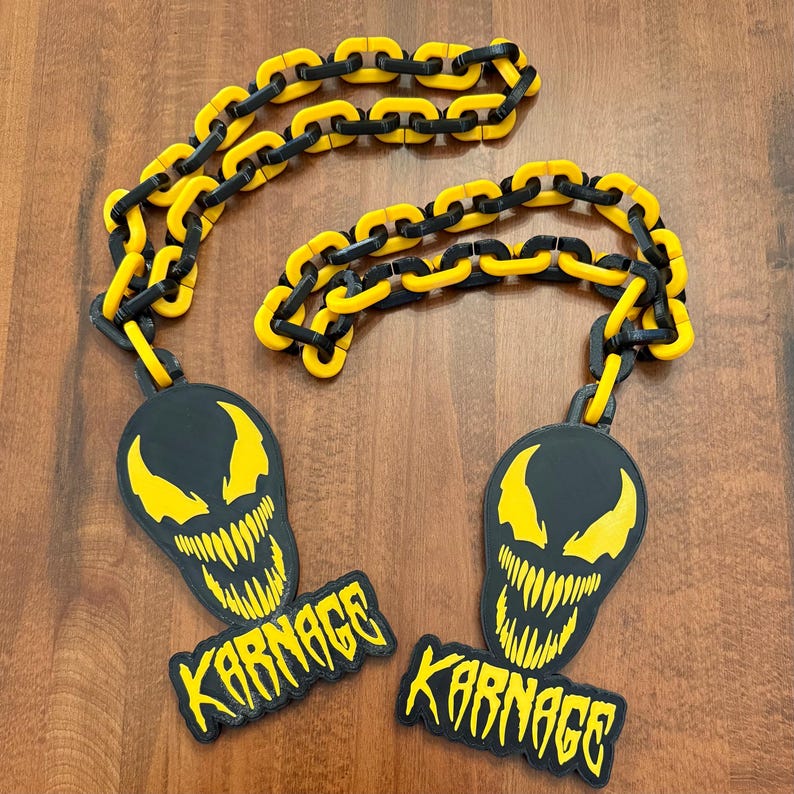 Custom 3-D Printed Hype Chain - Etsy