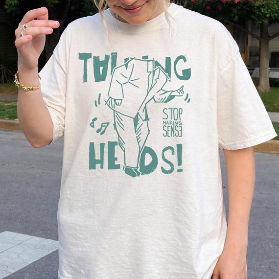 Talking Heads Stop Making Sense Shirt, Vintage Band Tee, 80s Rock