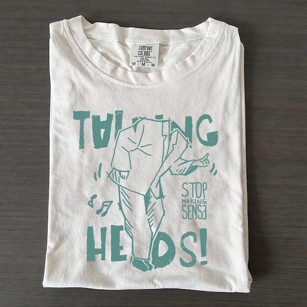Talking Heads Stop Making Sense Shirt, Vintage Band Tee, 80s Rock Music Unisex Gifts