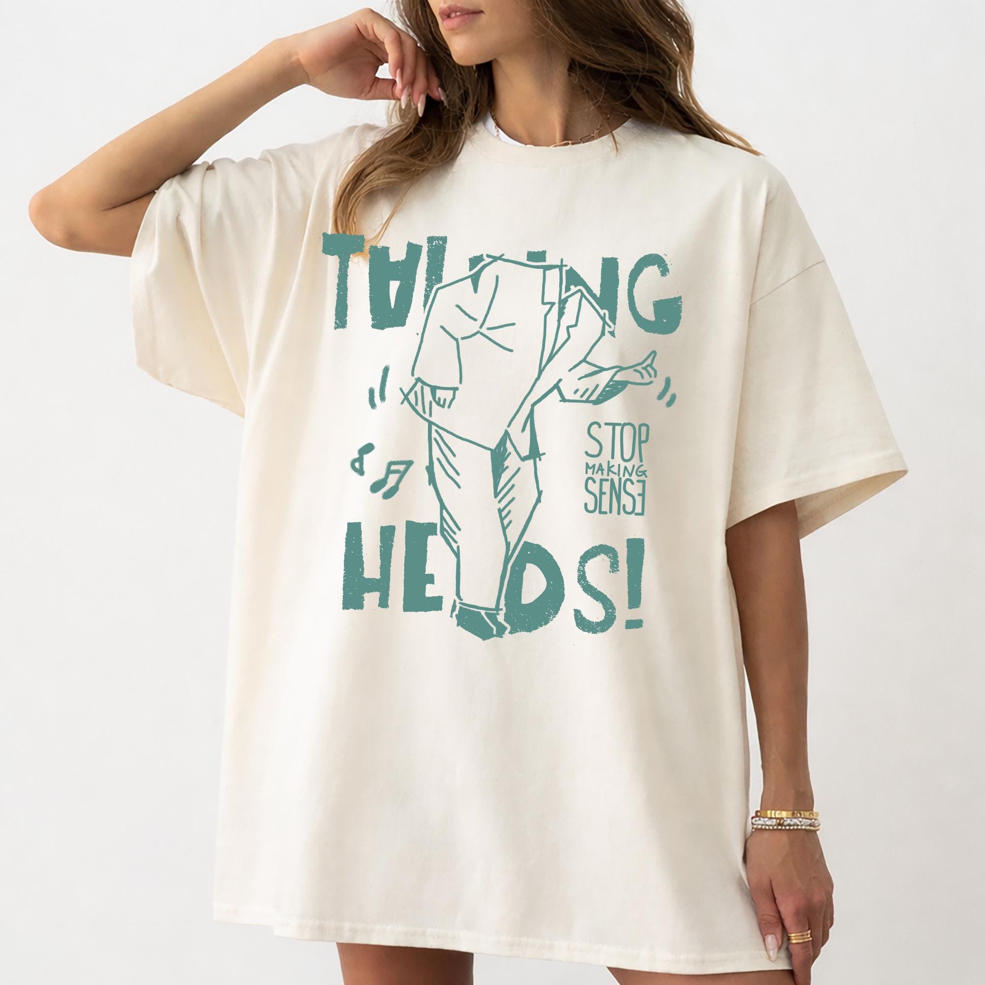 Talking Heads Stop Making Sense Shirt, Vintage Band Tee, 80s Rock