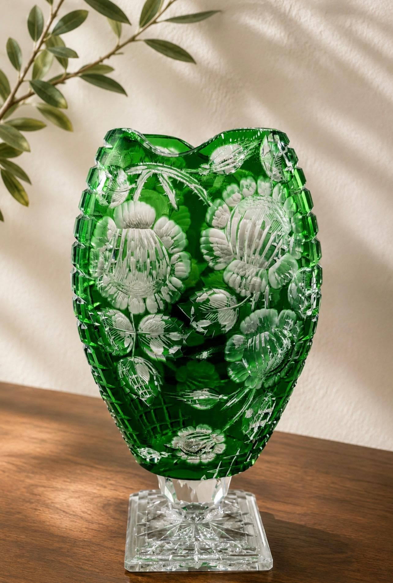 Hungarian Crystal Vases - Etsy