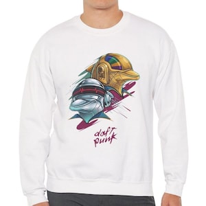 Daft Punk Sweatshirt - Etsy