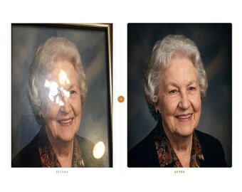 Photo Restoration Service, Fix Old Damaged Photos, Remove Glare Scratches Water Damage, Vintage Photo Repair, Colorize B&W