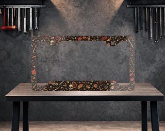 Anime License Plate Frame, Custom License Plate Frame, Personalized Car Tag Frame, Metal Plate Frame, Car Decor Gift, Car Accessories