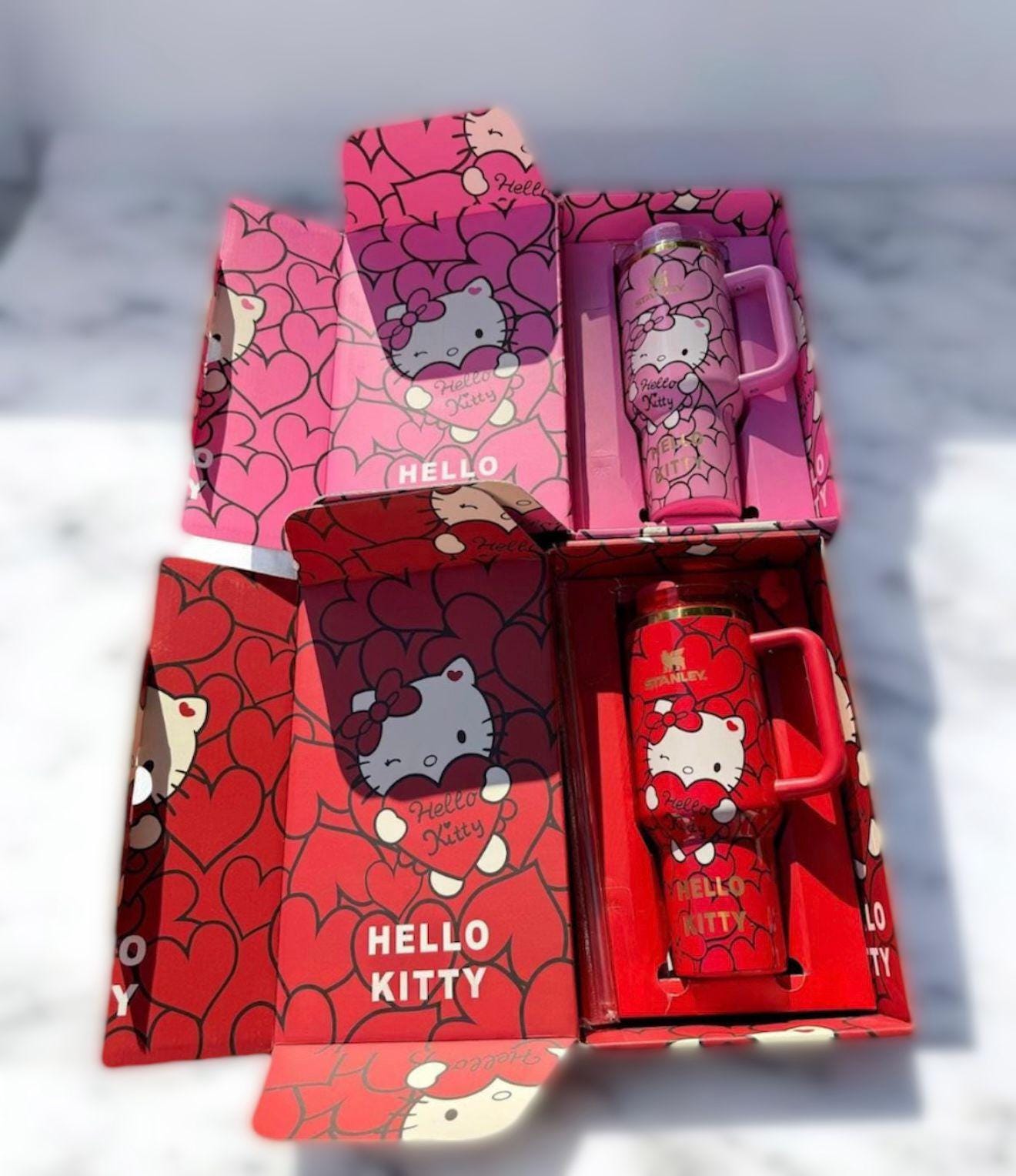 Limited Edition Hello Kitty 40 Oz. Stanley Cup With FREE Straw