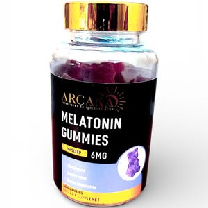 ARCANA - Melatonin Gummies 6 mg pro Portion [Einschlafhilfe]